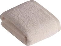 Saunatuch VOSSEN "High Line", beige (elfenbein), B:100cm L:150cm, Walkfrottee,