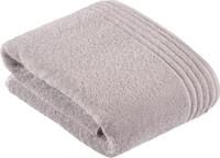 Saunatuch VOSSEN "Vienna Style Supersoft", grau (light grau), B:100cm L:150cm,