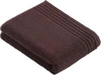 Saunatuch VOSSEN "Vienna Style Supersoft", braun (dunkelbraun), B:100cm L:150cm,