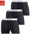 Boxer "CK Boxer 3x", Herren, Gr. L (7), 3 Stk., schwarz, Obermaterial: 95%...