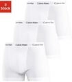 Boxer "CK Boxer 3x", Herren, Gr. S (5), 3 Stk., wei&szlig;, Obermaterial: 95%...