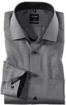 Businesshemd OLYMP "Luxor modern fit", Herren, Gr. 37, N-Gr, schwarz, Web,