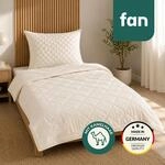 Naturhaarbettdecke FAN "Gobi, Bettdecken f&uuml;r Sommer und Winter,