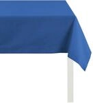 Tischdecke APELT "4362 Rips - UNI" Gr. 5, blau, B:45cm L:135cm, Baumwolle,...
