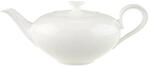 Teekanne VILLEROY & BOCH "Teekanne Anmut 1 l wei&szlig;", wei&szlig;, Kannen, Teekanne