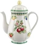 Teekanne VILLEROY & BOCH "Kaffeekanne French Garden Fleurence 1,1 l bunt", bunt,