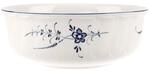 Schale VILLEROY & BOCH "Sch&uuml;ssel Vieux Luxembourg &oslash; 25 cm wei&szlig;-blau", bunt (wei&szlig;,