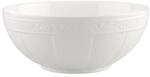 Schale VILLEROY & BOCH "Sch&uuml;ssel White Pearl &oslash; 24 cm wei&szlig;", wei&szlig;, Sch&uuml;sseln,