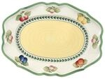 Servierplatte VILLEROY & BOCH "Platte French Garden Fleurence bunt", bunt, L:36,7cm,