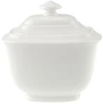 Zuckerstreuer VILLEROY & BOCH "Zuckerdose Royal 240 ml wei&szlig;", wei&szlig;, Zuckerstreuer,