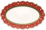 Servierplatte VILLEROY & BOCH "Servierplatte Toy's Delight 50 x 32 cm bunt", bunt,