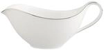 Sauciere VILLEROY & BOCH "Sauciere Anmut Platinum No. 1 250 ml wei&szlig;", wei&szlig;,
