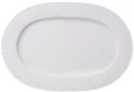 Servierplatte VILLEROY & BOCH "Servierplatte White Pearl 35 x 24 cm wei&szlig;", wei&szlig;,