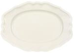 Servierplatte VILLEROY & BOCH "Servierplatte Manoir 37 x 26 cm wei&szlig;", wei&szlig;,