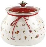 Weihnachtsfigur VILLEROY & BOCH "Dose Toy's Delight &oslash; 21,4 cm bunt", bunt,