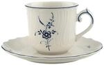 Tasse VILLEROY & BOCH "Kaffeetasse mit Untertasse Vieux Luxembourg 120 ml