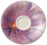 Untertasse VILLEROY & BOCH "Espressountertasse Mariefleur Basic &oslash; 12 cm bunt", bunt,