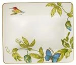 Suppenteller VILLEROY & BOCH "Suppenteller Amazonia 24 x 21 cm bunt", bunt, L:24cm,