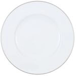 Speiseteller VILLEROY & BOCH "Speiseteller Anmut Platinum No. 1 &oslash; 27,7 cm wei&szlig;",
