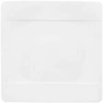 Speiseteller VILLEROY & BOCH "Speiseteller Modern Grace 27,4 x 27,4 cm wei&szlig;", wei&szlig;,