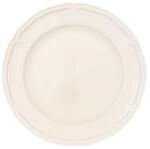 Speiseteller VILLEROY & BOCH "Speiseteller Manoir &oslash; 26,7 cm wei&szlig;", wei&szlig;,