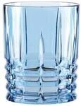 Whiskyglas NACHTMANN "Whiskytumbler Highland 345 ml", blau (aqua), Glas,