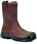 Sicherheitsschuh ELTEN "RIGGER Boot" Gr. 40, braun, 40, Obermaterial: 50% Rindsleder