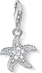 Charm-Einh&auml;nger THOMAS SABO "Seestern", bunt (silberfarben, wei&szlig;, wei&szlig;), Charms,