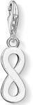 Charm-Einh&auml;nger THOMAS SABO "Infinity", silber (silberfarben), Charms, Damen, Silber