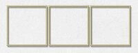 Bilderrahmen SCHIPPER "Malen nach Zahlen, Triptychon 120x40cm", gold (goldfarben),