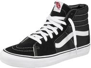 Sneaker VANS "SK8-Hi", Damen, Gr. 38, schwarz, Textil, Veloursleder, Schuhe...
