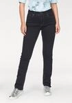 Stretch-Jeans MAC "Melanie", Damen, Gr. 34, L&auml;nge 32, blau (dunkelblau rinsed),