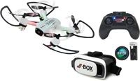 RC-Quadrocopter JAMARA "Angle 120 VR Wide Angle Drone Altitude HD FPV Wifi", wei&szlig;,