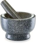 M&ouml;rser ZELLER PRESENT, grau (anthrazit), H:8cm &Oslash;:13cm, Granit, M&ouml;rser, M&ouml;rser,