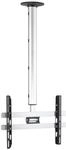 VCM TV-Deckenhalterung "TV Deckenhalterung CM4 h&ouml;henverstellbar 127-238 cm", silber,