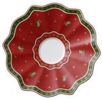 Untertasse VILLEROY & BOCH "Milchkaffeeuntertasse Toy's Delight &oslash; 19 cm bunt", bunt,