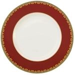 Speiseteller VILLEROY & BOCH "Speiseteller Samarkand Rubin &oslash; 27,7 cm bunt", bunt,