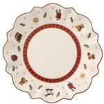 Brotteller VILLEROY & BOCH "Brotteller Toy's Delight &oslash; 17,9 cm wei&szlig;", wei&szlig;,