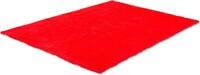 Hochflor-Teppich TOM TAILOR HOME "Soft, handgetuftet" Gr. 31, rot, B:65cm H:35mm