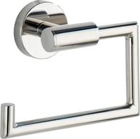 Toilettenpapierhalter WENKO "Bosio", silber (silberfarben), B:15cm H:10,5cm L:6cm,