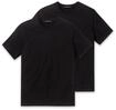 Unterhemd SCHIESSER "T-Shirt American T-Shirt 2er Pack", Herren, Gr. 3XL, N-Gr,