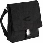 Umh&auml;ngetasche CAMEL ACTIVE "Journey", Herren, Gr. B/H/T: 22cm x 26cm x 7cm, schwarz,
