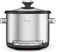 SAGE Reiskocher "SRC600BSS the Risotto Plus", silber (brushed stainless steel