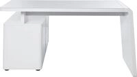 Eckschreibtisch JAHNKE "CSL 465", wei&szlig; (wei&szlig; matt), B:154cm H:76cm T:60cm, Tische,