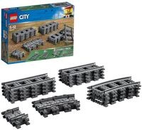 Konstruktionsspielsteine LEGO "Schienen (60205), LEGO City", grau, Spielbausteine,