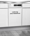 BEKO teilintegrierbarer Geschirrsp&uuml;ler "DSS28021X", Energieeffizienz: E, silber