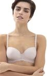 B&uuml;gel-BH MEY "SERIE AMOROUS", Damen, Gr. 75, Cup A, beige (baily), Spitze,