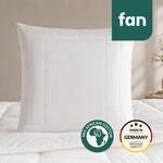 Kopfkissen FAN "African Cotton, 40x80 & 80x80 cm", beige, B:80cm L:80cm, Bezug:...