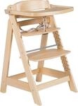Hochstuhl ROBA "Treppenhochstuhl Sit Up Click & Fun, natur", Kinder, Gr. B/H/T: 45cm