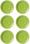 Untertasse RITZENHOFF & BREKER "Jumbountertassen Doppio &oslash; 17 cm 6er Set", gr&uuml;n,